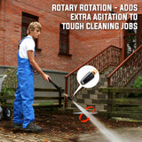 NNEMB 5000PSI Turbo Head Nozzle for High Pressure Washer Cleaner