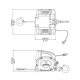NNEDPE Novawinch PT1100 Portable Lifting and Pulling Tool 240V-AC
