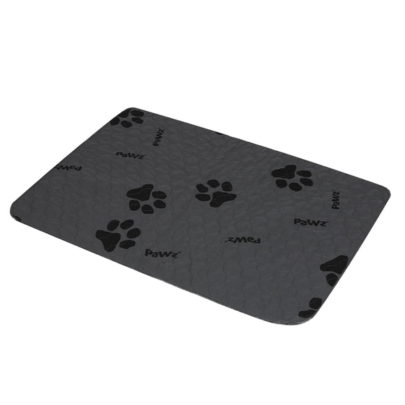NNEIDS 2x Washable Dog Puppy Training Pad Pee Puppy Reusable Cushion King Grey