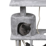 NNEIDS Cat Tree Scratching Post Pet Scratcher Condo Tower Furniture 160cm Grey