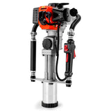 NNEMB Petrol Post Driver-40CC 2-Stroke Pile Star Picket Rammer Fence