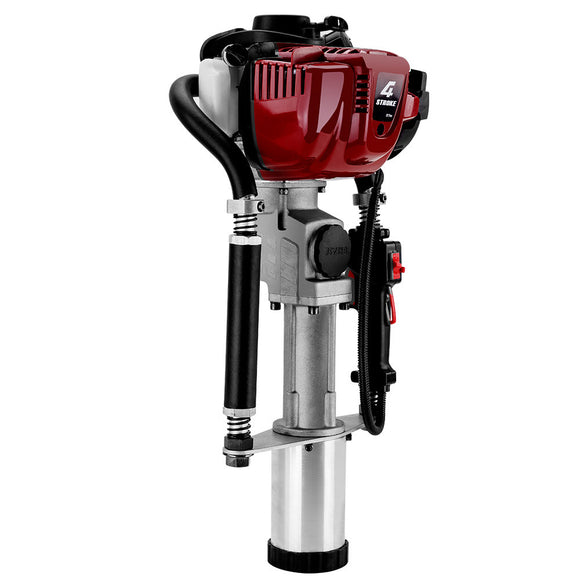 NNEMB Petrol Post Driver 4-Stroke Pile Star Picket Rammer Fence Star Four