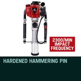 NNEMB Petrol Post Driver 4-Stroke Pile Star Picket Rammer Fence Star Four