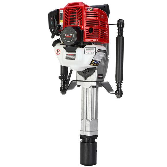 NNEMB 52cc 2-Stroke Petrol Post Driver with Carry Case & 2 Drive Sockets