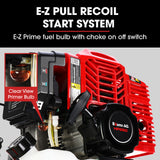 NNEMB 52cc 2-Stroke Petrol Post Driver with Carry Case & 2 Drive Sockets