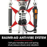 NNEMB 38cc 4-Stroke 40cc Petrol Post Driver-with Carry Case & 3 Piling Sleeves