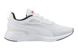 NNEKG Mens Disperse XT Running Shoes (White Black Urban Red Size 10.5 US)