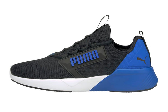 NNEKG Mens Retaliate Block Running Shoes (Black Future Blue Size 11.5 US)