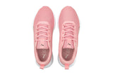 NNEKG Girls Flyer Flex Junior Shoes (White Black Peony Size 4 US)