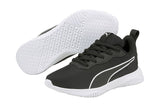 NNEKG Kids Flyer Flex Pre School Shoes (White Black Size 12 US)