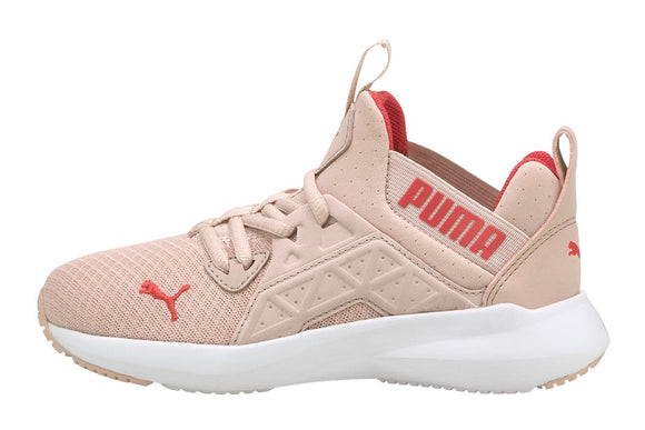 NNEKG Girls Soft Enzo NXT Pre School Sneakers (Lotus Paradise Pink White Size 12 US)