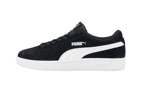 NNEKG Kids Smash v2 Suede Jr Sneakers (Black White Size 4 US)