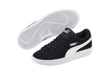 NNEKG Kids Smash v2 Suede Jr Sneakers (Black White Size 4 US)