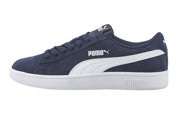 NNEKG Kids Smash v2 Suede Junior Sneakers (Peacoat White Size 7 US)