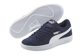 NNEKG Kids Smash v2 Suede Junior Sneakers (Peacoat White Size 4 US)