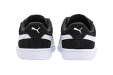 NNEKG Kids Smash v2 Suede V Pre School Sneakers (Black White Size 3 US)
