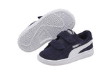 NNEKG Kids Smash v2 Suede V Infant Shoes (Peacoat White Size 9 US)