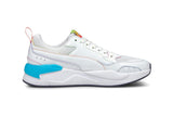 NNEKG Unisex X Ray² Square Rainbow (White White Scuba Blue Poppy Red Size 11 US)