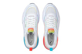 NNEKG Unisex X Ray² Square Rainbow (White White Scuba Blue Poppy Red Size 11 US)