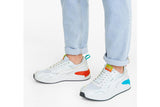 NNEKG Unisex X Ray² Square Rainbow (White White Scuba Blue Poppy Red Size 11 US)