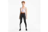 NNEKG Womens Train Bonded High Waist Full Tight (Black Light Lavender Size XS)