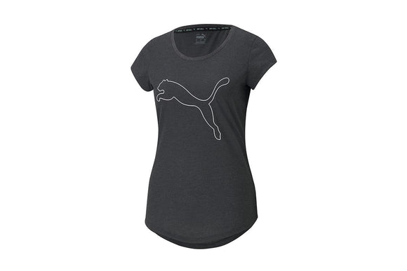 NNEKG Womens Performance Heather Cat Tee (Dark Gray Heather Size S)