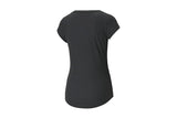 NNEKG Womens Performance Heather Cat Tee (Dark Gray Heather Size L)