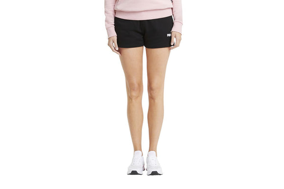 NNEKG Womens ESS 4 Sweat Shorts (Black Size S)