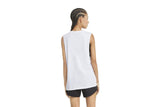 NNEKG Womens ESS Cut Off Logo Tank (White Size XL)