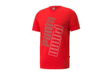 NNEKG Mens Power Logo Tee (High Risk Red Size M)