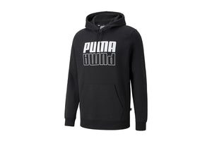 NNEKG Mens Power Logo Fleece Hoodie (Black Size L)
