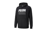 NNEKG Mens Power Logo Fleece Hoodie (Black Size L)