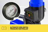 NNEDPE Hydro Active 800w Weatherised Stainless Auto Water Pump Blue