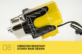 NNEDPE 1200w Weatherised stainless auto water pump - Yellow