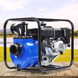 NNEDSZ 8HP 3 Petrol Water Pump Garden Irrigation Transfer Blue