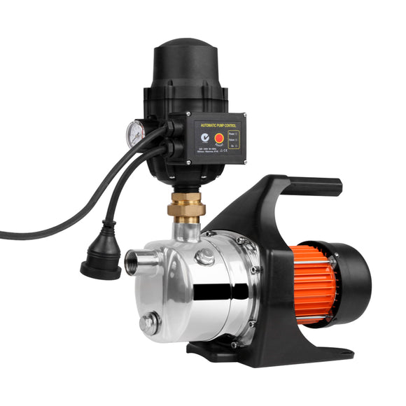 NNEDSZ 1500W High Pressure Garden Water Pump with Auto Controller