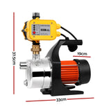 NNEDSZ 1500W High Pressure Garden Water Pump with Auto Controller