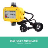 NNEDSZ 1500W High Pressure Garden Water Pump with Auto Controller