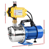 NNEDSZ 2300W High Pressure Garden Jet Water Pump with Auto Controller
