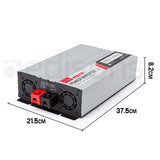 NNEMB Pure Sine Wave 2500W/5000W 12V/240V Power Inverter Caravan Boat CarPlug