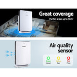 NNEDSZ Air Purifier HEPA Filter Freshener Carbon Ioniser Cleaner with Remote Timer