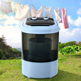 NNEDSZ 3KG Mini Portable Washing Machine Shoes Wash Top Load Spin Camp Caravan