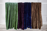 NNEKGE Plush Mink Blanket (Sage Queen King)