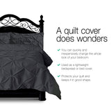 NNEDSZ Bedding Super King Quilt Cover Set - Black