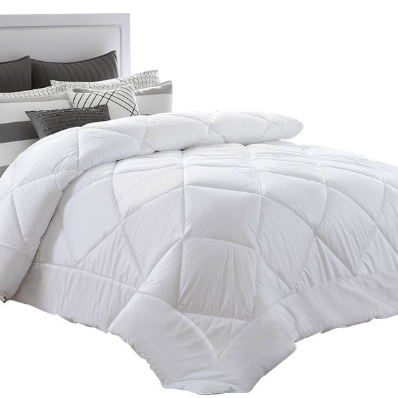 NNEDSZ Bedding King Size 400GSM Microfibre Quilt