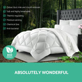 NNEDSZ Bedding King Size 400GSM Microfibre Quilt