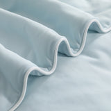 NNEDSZ Cooling Quilt Summer Blanket Comforter Blue Double