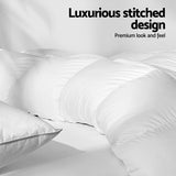 NNEDSZ  Bedding Goose Down Feather Quilt Cover Duvet 800GSM Winter Doona White King
