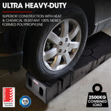NNEMB 2 x 2.5T Heavy Duty Car Service Ramps Auto Vehicle Trailer 4WD