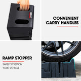NNEMB 2 x 2.5T Heavy Duty Car Service Ramps Auto Vehicle Trailer 4WD